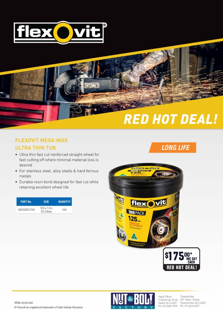 Nut and Bolt Factory Yatala & Toowoomba